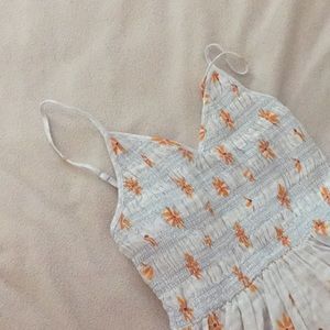 UO ember smocked dress